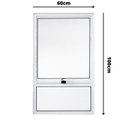 Ver imagem 4 de Janela de Alumínio Maxim Ar 100x60cm com Peitoril Fixo Magnum Atlântica