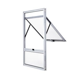 Janela de Alumínio Maxim Ar 100x60cm com Peitoril Fixo Magnum Atlântica - 2