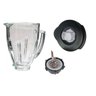 Kit Copo de Vidro com Tampa e Lamina para Liquidificadores Oster Original - 1
