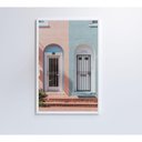 Ver imagem 7 de Quadro Portas Coloridas 80x120 Cm Adesivo Fotográfico