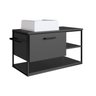 Gabinete Suspenso para Banheiro 80cm com Cuba  - 4