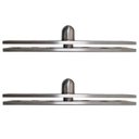 Ver imagem 3 de Dobradiça Pivô Pino Porta Pivotante 300 Kg 2pçs Aço Inox 304
