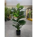 Ver imagem 7 de Planta Artificial Ficus Lyrata Decoração Sala 1.30m