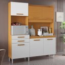 Ver imagem 2 de Armário de Cozinha Compacta 182cm Noir Cinamomo/branco A15 - Mpozenato