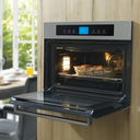 Ver imagem 3 de Forno Elétrico de Embutir 43l 220v + Forno Micro-ondas Grill de Embutir 35l Fischer 220v Platinium