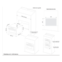 Ver imagem 6 de Forno Elétrico de Embutir 43l 220v + Forno Micro-ondas Grill de Embutir 35l Fischer 220v Platinium