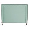 Cabeceira Cama Box Casal 140cm Viviane Veludo Quarto - Estopar Viviane Casal Veludo Veludo Acqua - 3