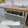 Cozinha Completa Modulada 7 Peças 10 Portas 7 Gavetas Norten - 14