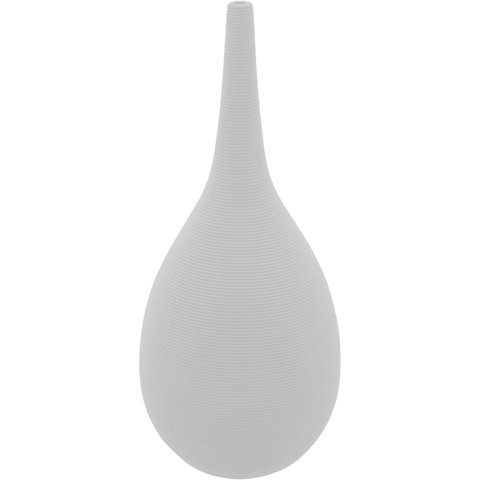 Vaso Decorativo Enfeite Planta Cerâmica 15x15x15cm Branco