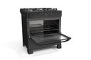 Ver imagem 3 de Fogão Mueller 5 Bocas com Mesa de Vidro Preto Mfv5bb - Bivolt