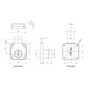 Ver imagem 3 de Fechadura de Sobrepor para Gaveta 19x21 Mm Fgvtn