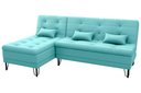 Ver imagem 1 de Sofá Cama com Chaise 3 Lugares 2,00 Mts Nice Matrix