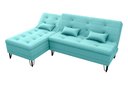 Ver imagem 4 de Sofá Cama com Chaise 3 Lugares 2,00 Mts Nice Matrix