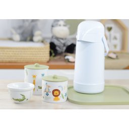 Kit Higiene Bebê Porcelanas Safari Animais Banho Cuidados K172 - 4
