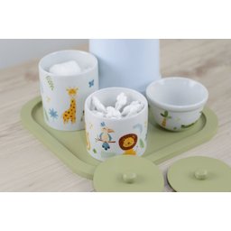 Kit Higiene Bebê Porcelanas Safari Animais Banho Cuidados K172 - 2