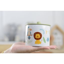 Kit Higiene Bebê Porcelanas Safari Animais Banho Cuidados K172 - 5