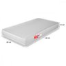 Colchão Prorelax Infantil Violeta D20 68x148x12 Branco  - 3