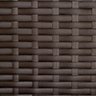 Chaise Miami - Fibra Sintética, Poltrona Junco, Cama Redonda - Tabaco - 4