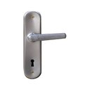 Ver imagem 4 de Kit Porta de Madeira 210x80cm Batente 14cm Fechadura Alavanca Rodam 