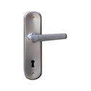 Ver imagem 4 de Kit Porta de Madeira 210x80cm Batente 14cm Fechadura Alavanca Rodam Abertura Direita