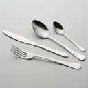 Ver imagem 1 de Kit 24 Talheres Faqueiro Home&co Phoenix Aço Inox Prateado Faca Garfo Colher