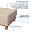 Ver imagem 4 de Puff 80cm Ananda Cabecasa MadeiraOriginals Bege