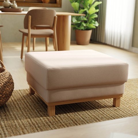 Puff 80cm Ananda Cabecasa MadeiraOriginals Bege