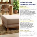 Ver imagem 6 de Puff 80cm Ananda Cabecasa MadeiraOriginals Bege