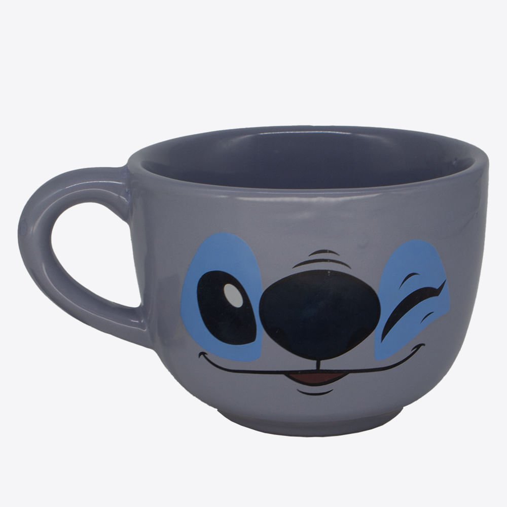 Caneca Sopa Stitch Oh Yeah - Disney