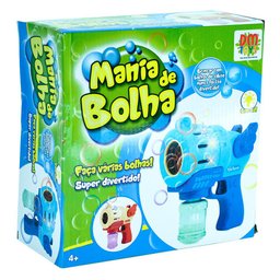 Lançador Mania de Bolha Angel - DM Toys - Laranja - 3