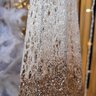 Árvore Cone Cotton Aramado Luxo Decorado Mescla Dourado e Champanhe 50cm - Magizi - 3