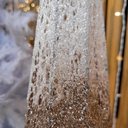 Ver imagem 3 de Árvore Cone Cotton Aramado Luxo Decorado Mescla Dourado e Champanhe 50cm - Magizi