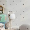 Papel de Parede Infantil Mod - 261 Bolinhas Pretas-60x300cm - 1