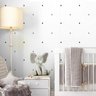 Papel de Parede Infantil Mod - 261 Bolinhas Pretas-60x300cm - 2
