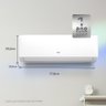 Ar Condicionado Split Hq hi Wall 9.000 Btus frio Monofásico Branco Voht9kco4s2s13 220v - 6