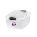 Ver imagem 1 de Kit Caixa Organizadora Transparente 6l Flex 3 Peças Sanremo