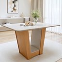 Ver imagem 2 de Mesa de Jantar 120x80cm Tampo MDF Apogeu 
