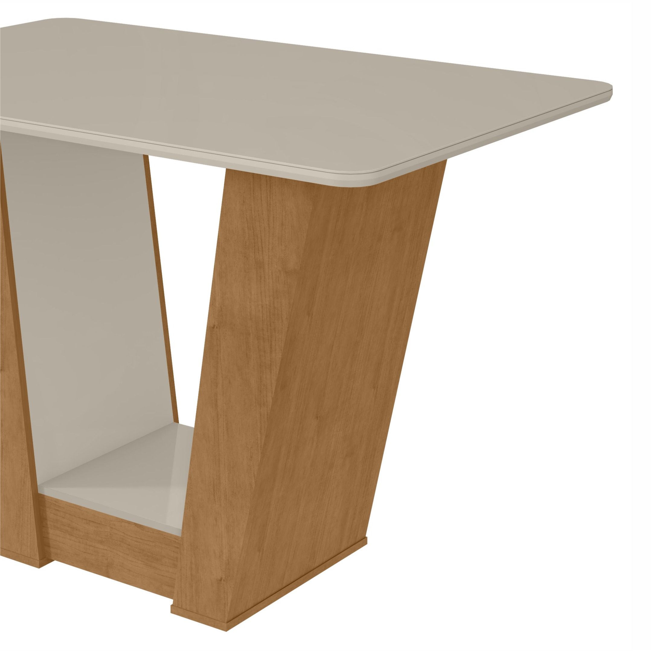 Mesa de Jantar 120x80cm Tampo MDF Apogeu  - 8