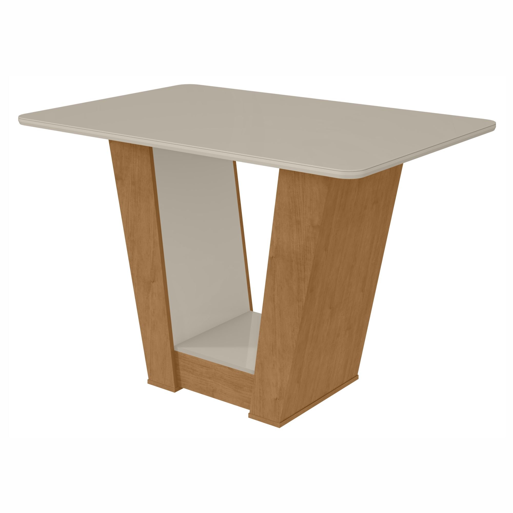 Mesa de Jantar 120x80cm Tampo MDF Apogeu  - 10