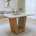 Ver imagem 2 de Mesa de Jantar 120x80cm Tampo MDF Apogeu 
