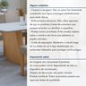 Mesa de Jantar Retangular 6 Lugares 160cm Tampo MFD Apogeu   - 11