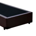 Ver imagem 2 de Cama Box Solteiro 88 Marrom Sintetico - Santo Box