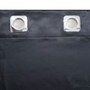 Ver imagem 3 de Cortina 2,00x1,20 Janela Sala Quarto Cozinha Tecido Liso: Preto