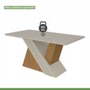 Ver imagem 6 de Mesa de Jantar Retangular 6 Lugares Tampo MFD Vênus  