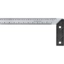 Ver imagem 2 de Esquadro 12" cabo plástico - Nove54