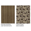 Ver mais imagens de Kit 6 Cadeiras 4290 Madesa - Rustic/bege Marrom