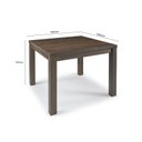 Ver imagem 2 de Mesa Rústica de Jantar 4 Lugares 100cm x 100cm - Expresso