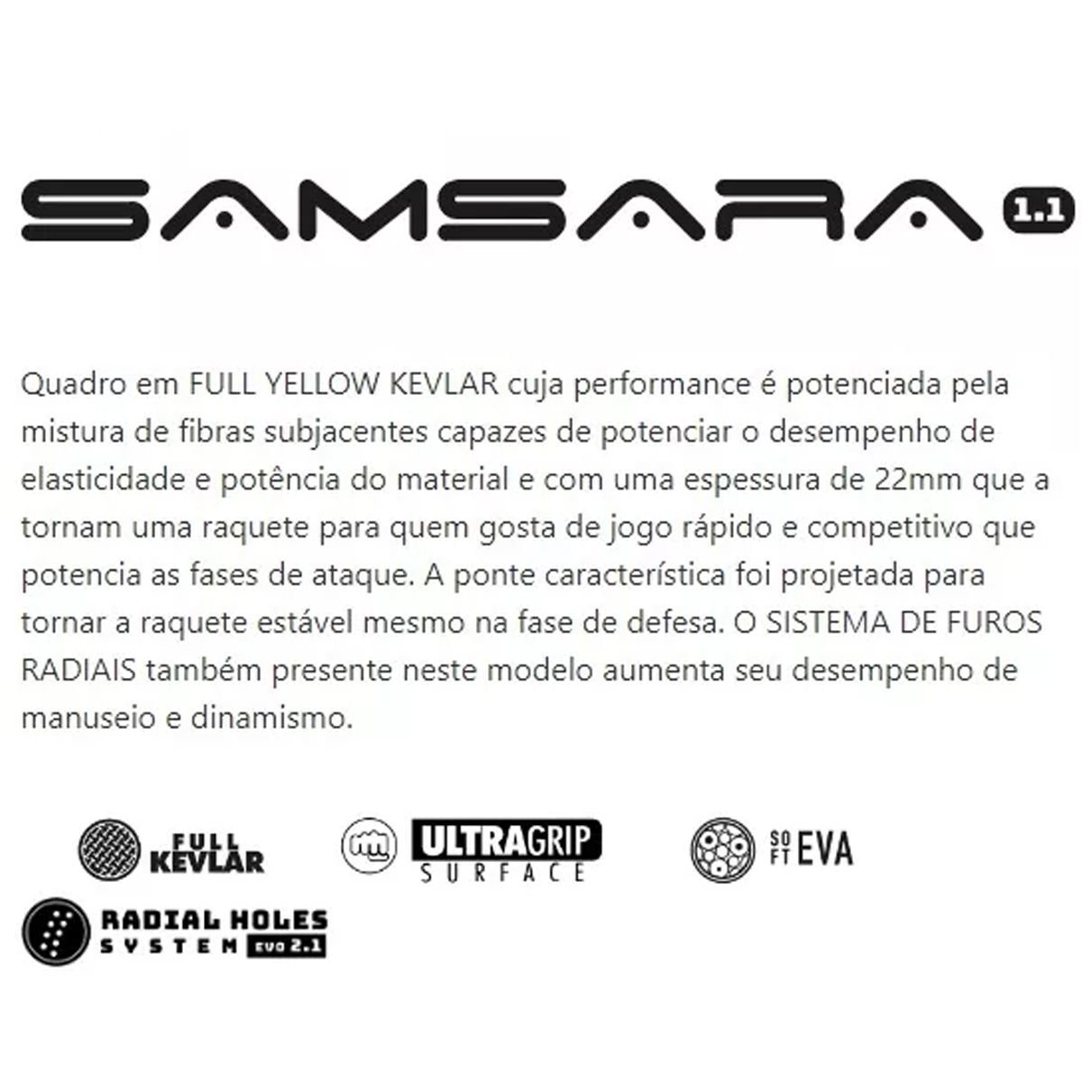 Ver imagem 3 de Raquete Beach Tennis Turquoise Samsara - Azul