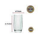 Ver imagem 6 de Conjunto 06 Copos Long Drink Capri 410 Ml Nadir