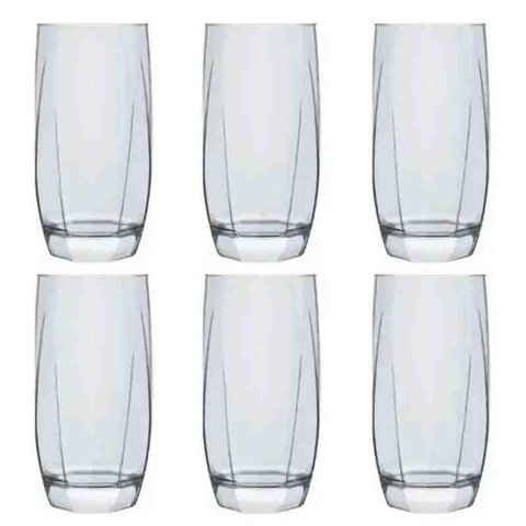 Conjunto 06 Copos Long Drink Capri 410 Ml Nadir